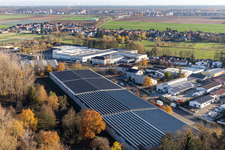 Horst Industrial Estate, Barthelsmühlring in the district Minderslachen in Kandel in the state Rhineland-Palatinate, Germany
