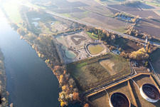 Renaturation, rehabilitation of former tank farm in Jockgrim in the state Rhineland-Palatinate, Germany