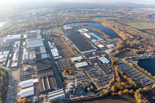 Building and production halls on the premises of Daimler Automobilwerk Woerth in Woerth am Rhein in the state Rhineland-Palatinate, Germany