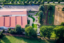 Vogelsitze GmbH, Kleinsteinbacherstraße 44 in the district Stupferich in Karlsruhe in the state Baden-Wuerttemberg, Germany out of the air