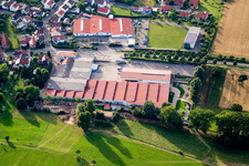 Vogelsitze GmbH, Kleinsteinbacherstraße 44 in the district Stupferich in Karlsruhe in the state Baden-Wuerttemberg, Germany from the plane