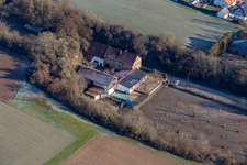 Brewery Inn in Freckenfeld in the state Rhineland-Palatinate, Germany