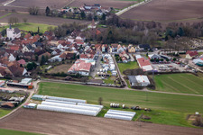 Car dealership Frey in Minfeld in the state Rhineland-Palatinate, Germany