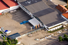 Vogelsitze GmbH, Kleinsteinbacherstraße 44 in the district Stupferich in Karlsruhe in the state Baden-Wuerttemberg, Germany from the plane