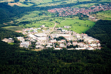 Ittersbach, industrial area in the district Im Stockmädle in Karlsbad in the state Baden-Wuerttemberg, Germany
