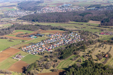 District Lehenweiler in Aidlingen in the state Baden-Wuerttemberg, Germany