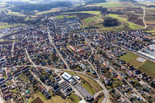 District Malmsheim in Renningen in the state Baden-Wuerttemberg, Germany