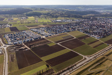 Schnallenäcker in the district Malmsheim in Renningen in the state Baden-Wuerttemberg, Germany