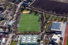 Artificial turf pitch 1 Sportpark Stegwiesen in Renningen in the state Baden-Wuerttemberg, Germany