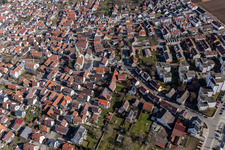 Weil der Städter Street in Renningen in the state Baden-Wuerttemberg, Germany