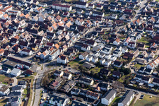 New Street in Gärtringen in the state Baden-Wuerttemberg, Germany