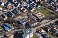 Peter Rosegger School and Hall in Gärtringen in the state Baden-Wuerttemberg, Germany
