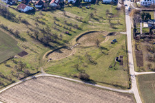Conrad-Weiser-Straße in the district Affstätt in Herrenberg in the state Baden-Wuerttemberg, Germany