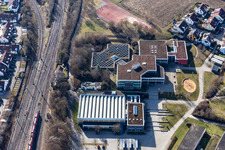Andreae Gymnasium, Markweghalle in Herrenberg in the state Baden-Wuerttemberg, Germany
