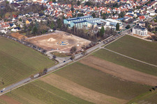 Wickert Maschinenbau and former Hofmeister bakery at Wollmesheimer Höhe in Landau in der Pfalz in the state Rhineland-Palatinate, Germany