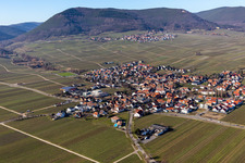 Aerial photograpy of Hainfeld in the state Rhineland-Palatinate, Germany