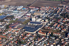 Building of the wholesale center Willi Sinn Fruechtegrosshandel GmbH in Maxdorf in the state Rhineland-Palatinate, Germany