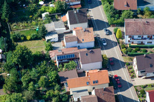 Waldstr in Kandel in the state Rhineland-Palatinate, Germany from above