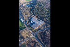 Building of the store - furniture market Ehrmann Herxheim in Herxheim bei Landau (Pfalz) in the state Rhineland-Palatinate, Germany