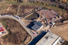 New building for the Federal Police in Kandel in the state Rhineland-Palatinate, Germany