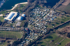 Leisure Centre - Amusement Park Mobydick and Camp-site Ruelzheim in Ruelzheim in the state Rhineland-Palatinate, Germany
