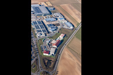 Industrial Park West III in Herxheim bei Landau in the state Rhineland-Palatinate, Germany