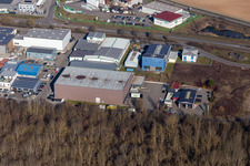 Bosch Car Service Hey, Römer Medical Supply Store, DEKRA Station in Herxheim bei Landau in the state Rhineland-Palatinate, Germany