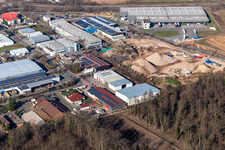 Große Ahlmühle industrial area: Eichenlaub Logistic, CarDoc, SERO in Rohrbach in the state Rhineland-Palatinate, Germany
