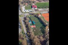 Tennis and dog sports club in Rohrbach in the state Rhineland-Palatinate, Germany