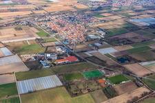 Zeiskam in the state Rhineland-Palatinate, Germany