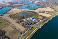 Waste management at Sonnenberg in the district Ludwigshof in Speyer in the state Rhineland-Palatinate, Germany