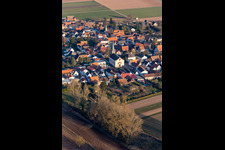 Church building in the village of in Knittelsheim in the state Rhineland-Palatinate, Germany