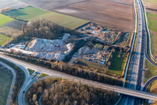 Waste Management Center Rohrbach in Rohrbach in the state Rhineland-Palatinate, Germany