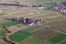 Windhof, green border to France in Schweighofen in the state Rhineland-Palatinate, Germany