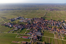 Rhodt unter Rietburg in the state Rhineland-Palatinate, Germany from above