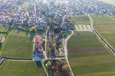 Aerial photograpy of Alla Hopp! Exercise and meeting facility in Edenkoben in the state Rhineland-Palatinate, Germany