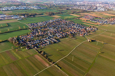 From the north in Bornheim in the state Rhineland-Palatinate, Germany