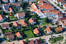 Albert Einstein Street in Haßloch in the state Rhineland-Palatinate, Germany