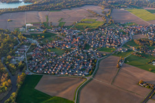 Stattmatten in the state Bas-Rhin, France from above