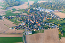Village view in the district Linx in Rheinau in the state Baden-Wuerttemberg, Germany