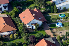 Fritz-Haber-Straße in Haßloch in the state Rhineland-Palatinate, Germany