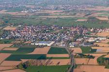 District Eckartsweier in Willstätt in the state Baden-Wuerttemberg, Germany