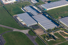 Company grounds and facilities of DSV Road GmbH, DSV Solutions GmbH, ARGE BSA Lahr und Fliege Logistik Stiftung in Lahr/Schwarzwald in the state Baden-Wurttemberg, Germany