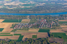 Motorway service station Mahlberg and parking lot of the BAB A5 in Mahlberg in the state Baden-Wuerttemberg, Germany