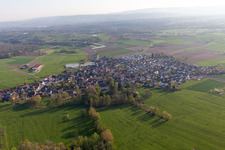 District Neuershausen in March in the state Baden-Wuerttemberg, Germany