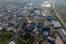 Industrial estate and company settlement Haid in Freiburg im Breisgau in the state Baden-Wurttemberg, Germany