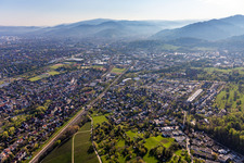 St. Georgen in the district Bifänge in Freiburg im Breisgau in the state Baden-Wuerttemberg, Germany