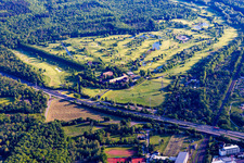 Hofgut Scheibenhardt Golf Course in the district Beiertheim-Bulach in Karlsruhe in the state Baden-Wuerttemberg, Germany