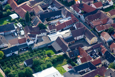 Main Street in Großkarlbach in the state Rhineland-Palatinate, Germany