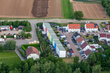 At the pond in Weingarten in the state Rhineland-Palatinate, Germany